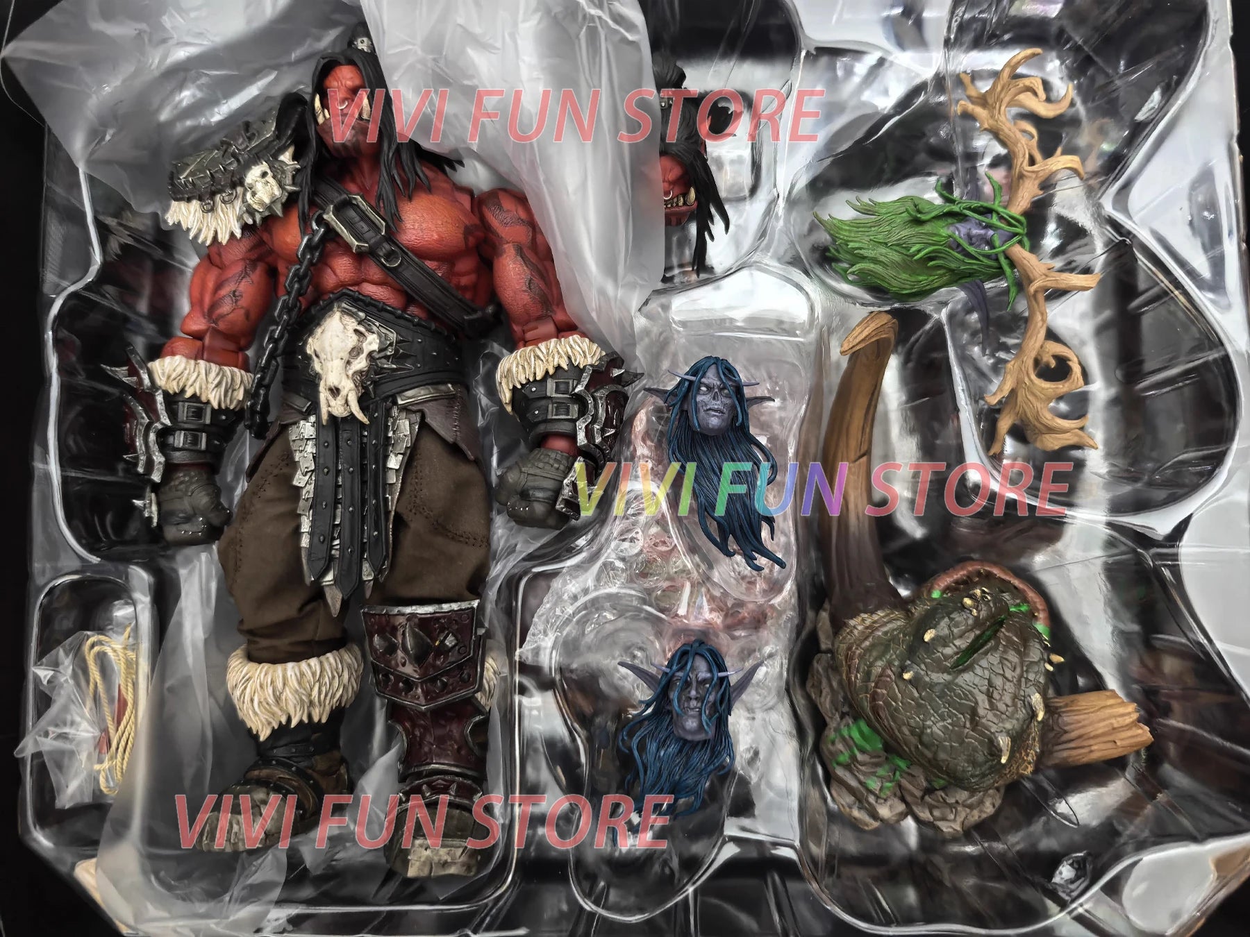 In Stock HERO TOYS LIMITED EDITION Grommash Hellscream Warcraft  1/10 Movable Model Collection Toys Metytoyz Orc Mannoroth