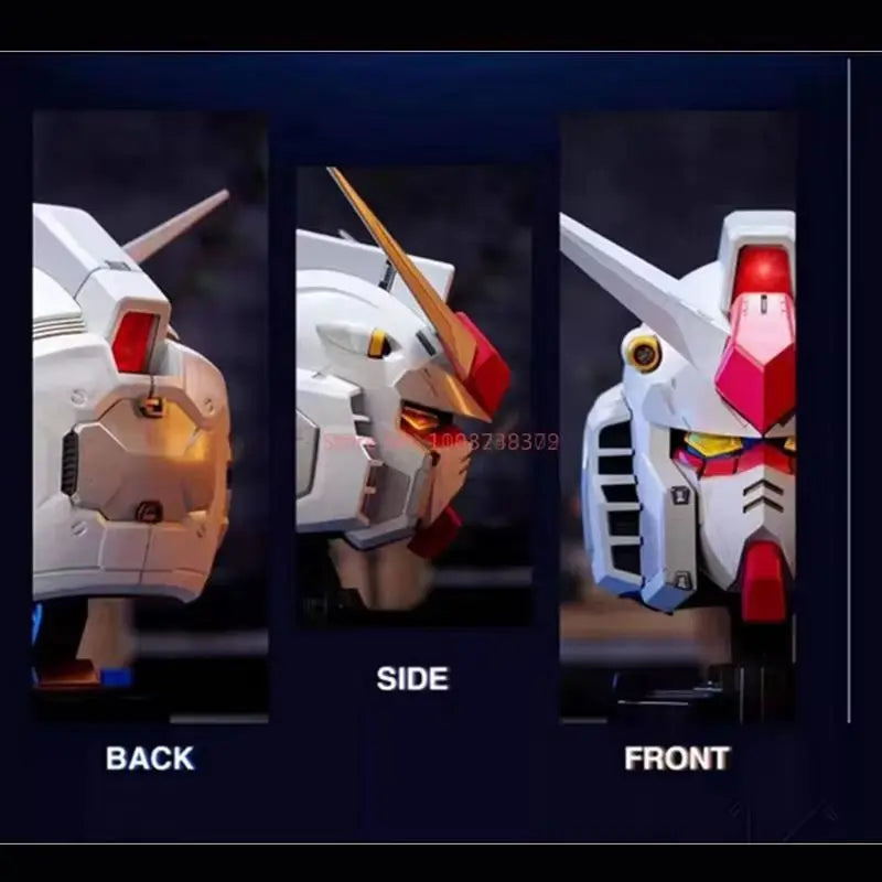 Bandai Gunpla Rx-78 Wearable Robot Model Christmas Gifts, Touch The Head To Change The Lights, Children'S Gifts