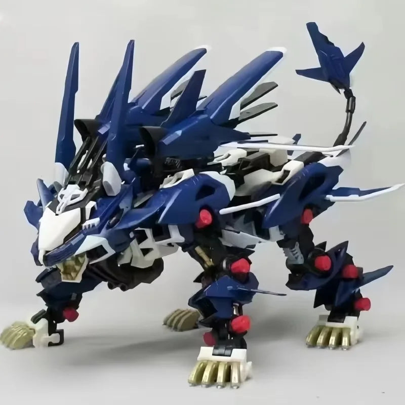In Stock Anime Zoids Bt Model Js003 Long Toothed Lion 1:72 Mechanical Beast Action Figure Collect Toy Model Holiday Gifts