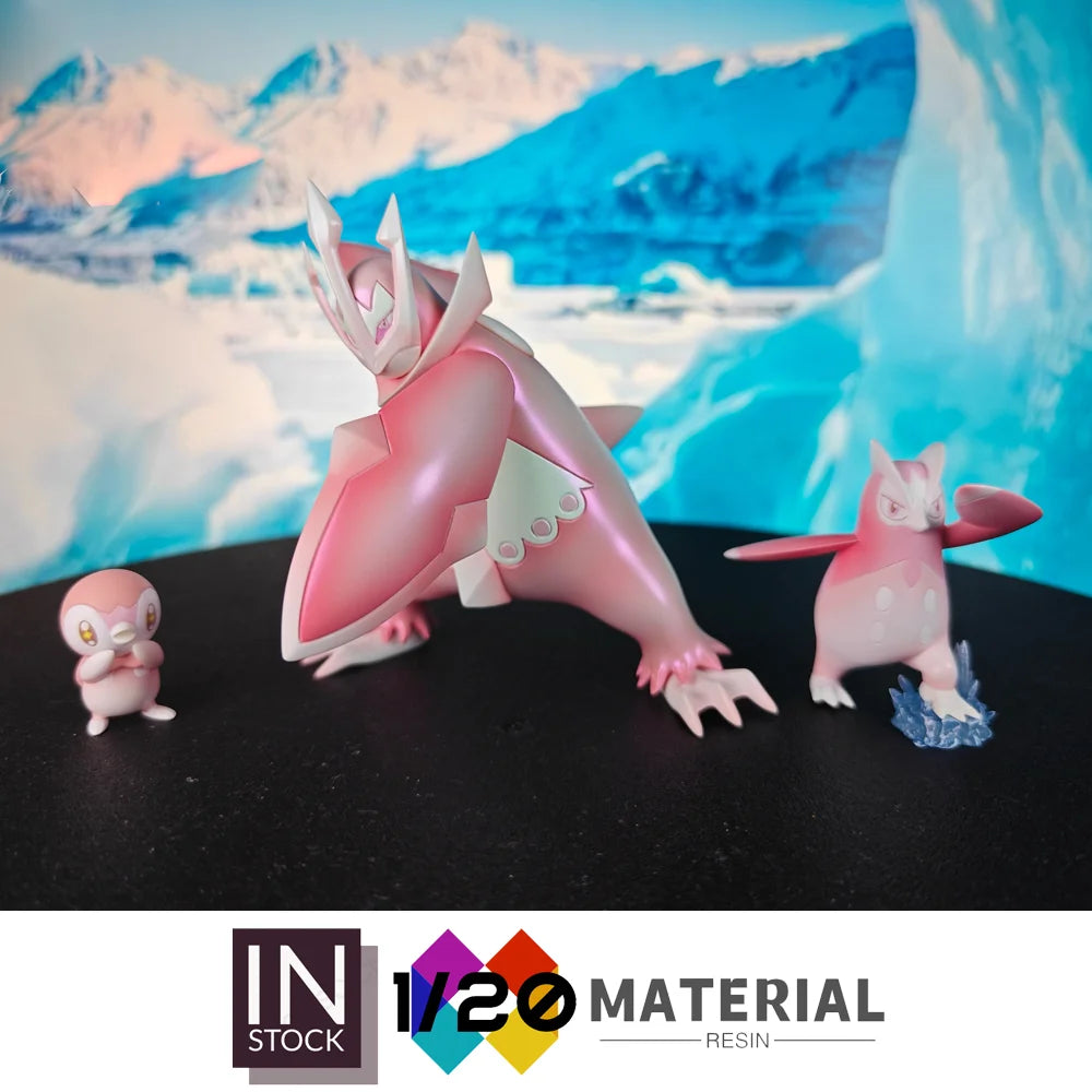 [In Stock]1/20 Resin Scale World [CP] - Piplup & Prinplup & Empoleon