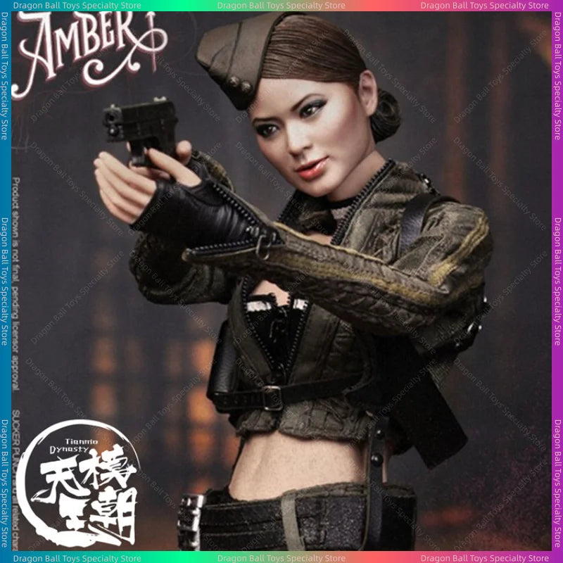 [In Stock] Original HOTTOYS HT 1/6 MMS158 Pretty Girl Special Agents: Amber (Princess Amber) Action Figure