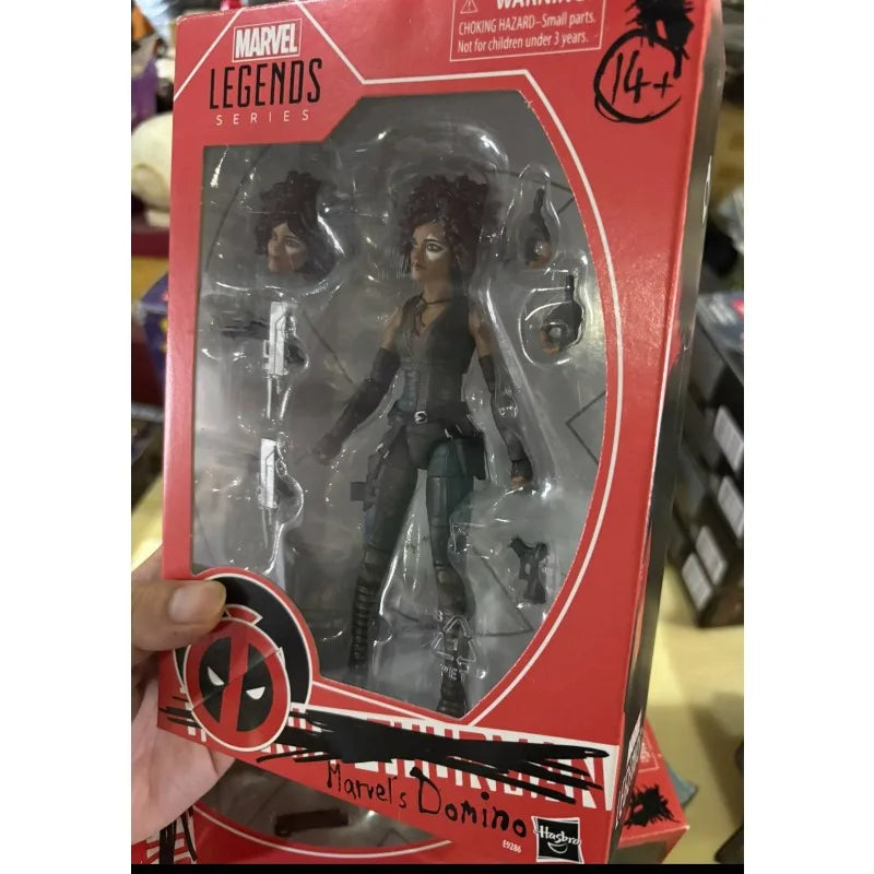 New Original Hasbro Marvel Legends Series MARVEL'S DOMINO Action Figure Model Toy Birthday Gift Collection
