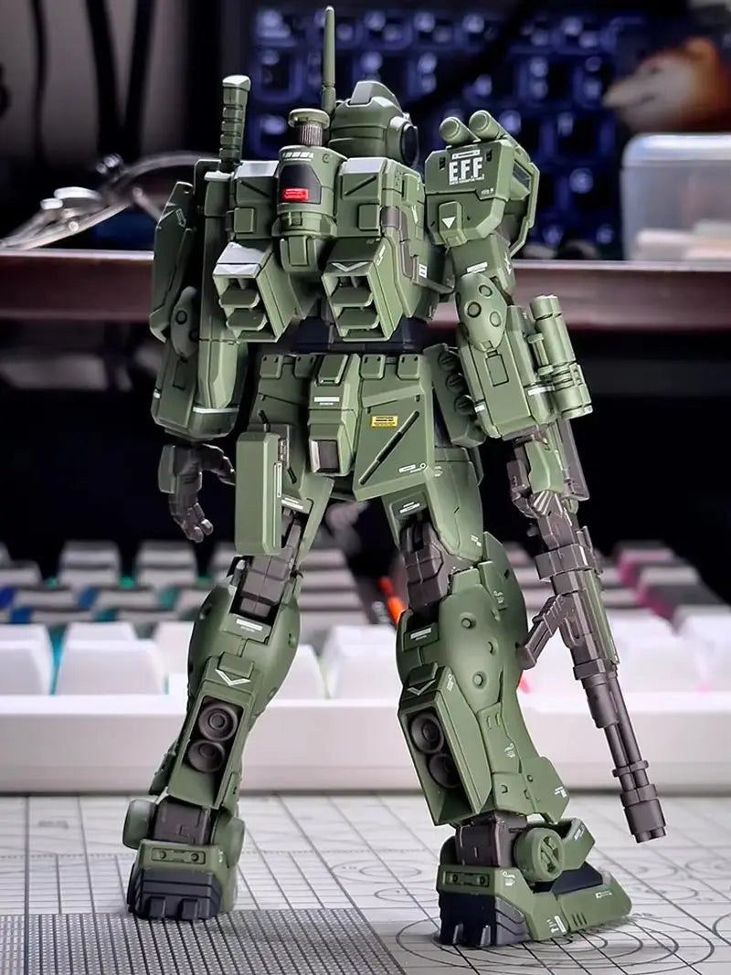 New XFS HG Rgm-79s Gm Spartan 1/144 Scale Assembly Model Kit Action Figure Decorative Plastic Hobby Doll Toy For Collection Gift