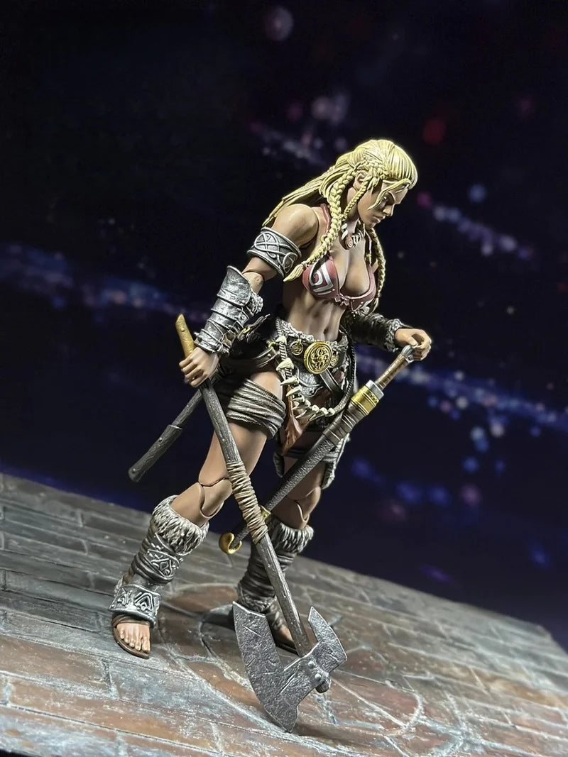 In Stock Xesray Fight For Glory 1/12 Action Figure Combatants 2025 Event Exclusive Gold Hildr Anime Model Holiday Gifts Toys