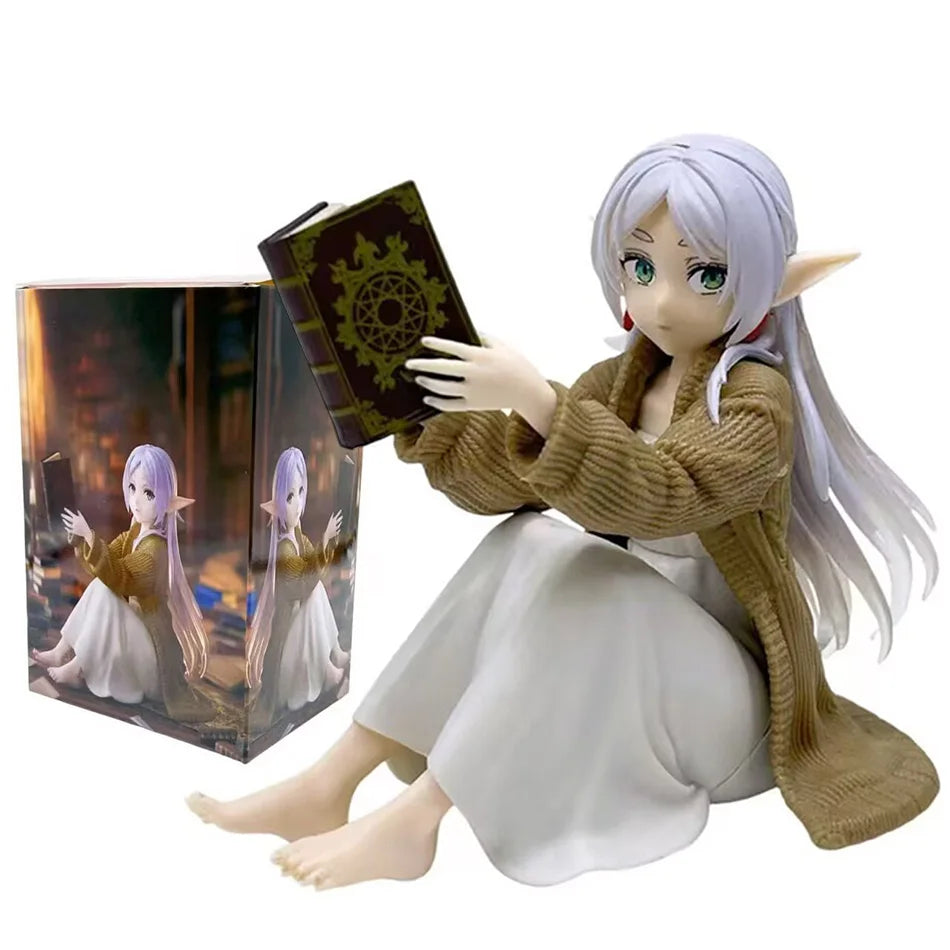 Frieren Beyond Journey's End Anime Figure Desktop Cute night-suit Treasure Hunt Frieren Action Figure Figurine Model Doll Toy