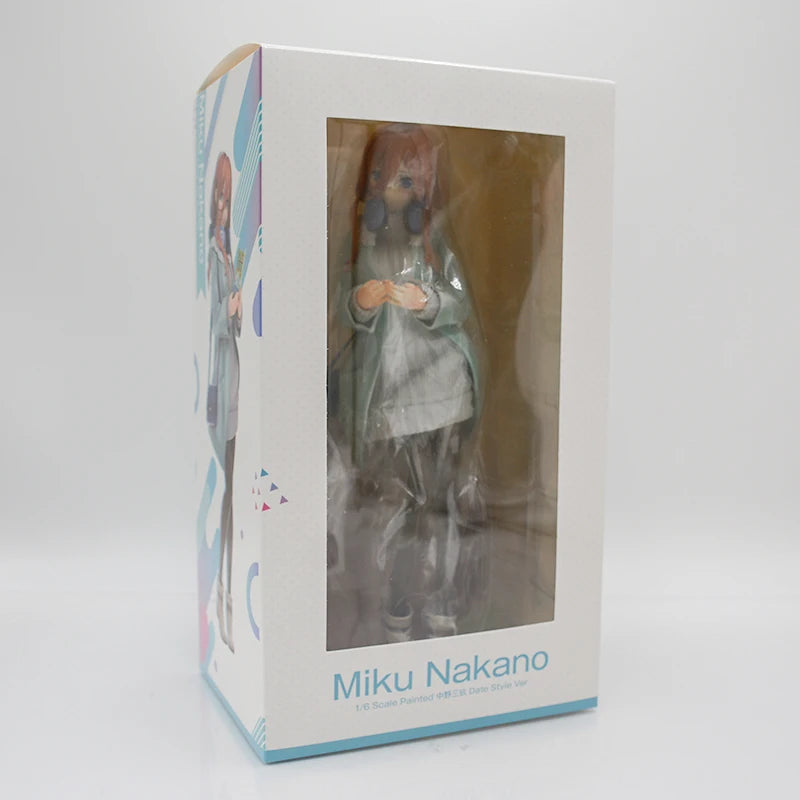 26cm The Quintessential Quintuplets Anime Girl Figure Miku Nakano Action Figure Ichika/Nino Nakano Figurine Model Doll Toys Gift