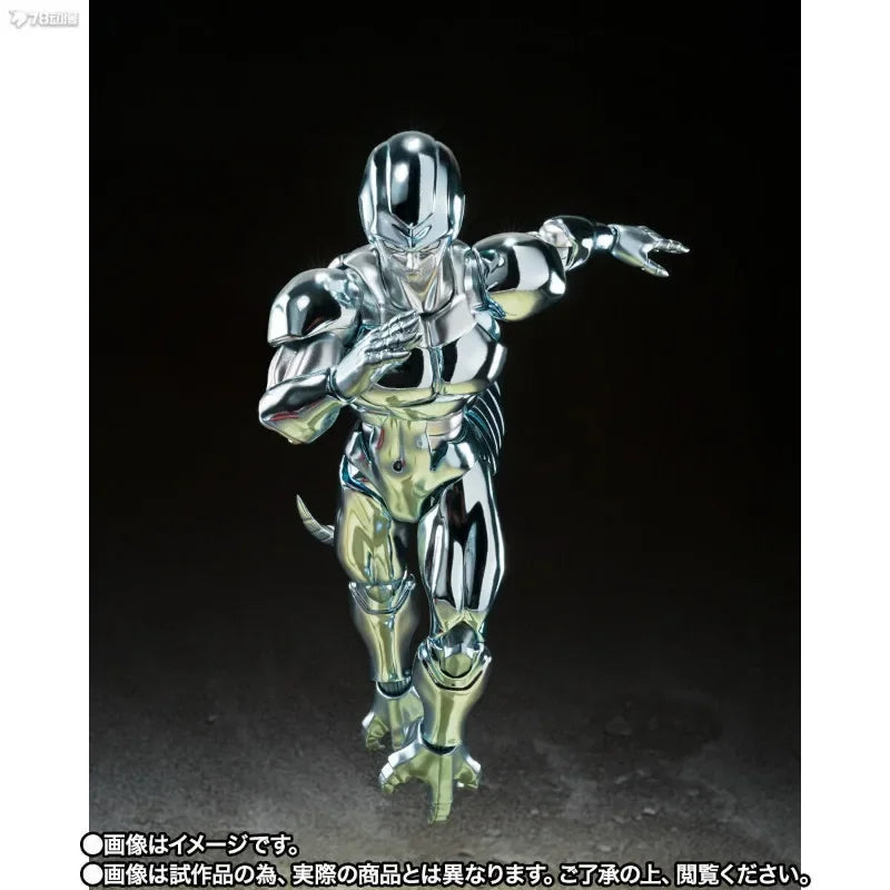 Bandai Original Genuine SHF Dragon Ball Metal Cooler Anime Action Figure Model Toys Gifts Collectible Ornaments Boys Kids Girls