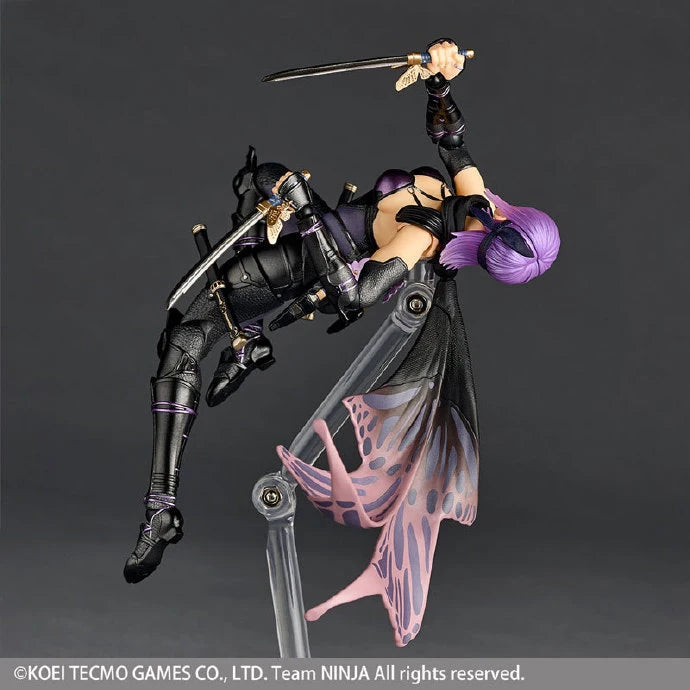 IN STOCK Ninja Gaiden Ayane Action Figure Dead or Alive Original Kaiyodo Revoltech AMAZING YAMAGUCHI Collection Model Toys Gift