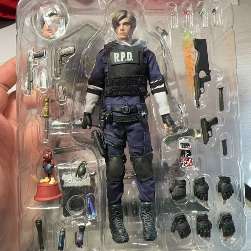 In Stock Limtoys Limin 1/12 Police Officer Rpd Leon Action Figure Model 6 Male Soldier Figurine Full Set Collectible Toy Gift
