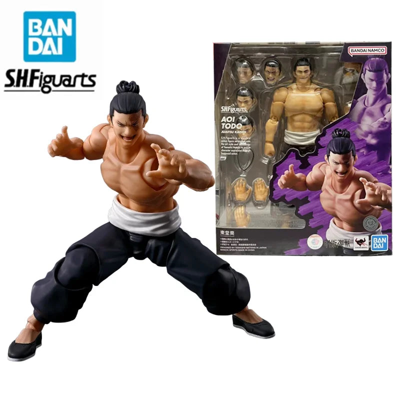 In Stock Original Bandai S.H.Figuarts Aoi Todo Jujutsu Kaisen SHF Aoi Todo Anime Figures Action Model Toys