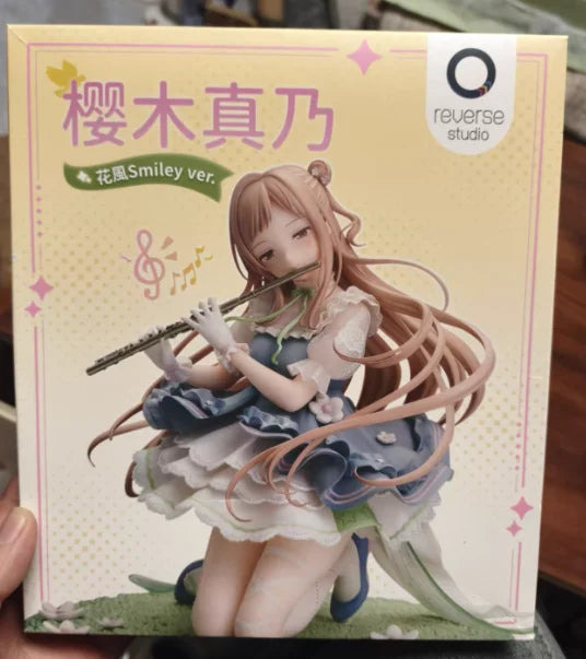 【SF】In Stock Reverse Studio Idol Master Shining Color Sakuragi Mano Hanafeng Smiley 1/7 Scale Figures Model Original Collection