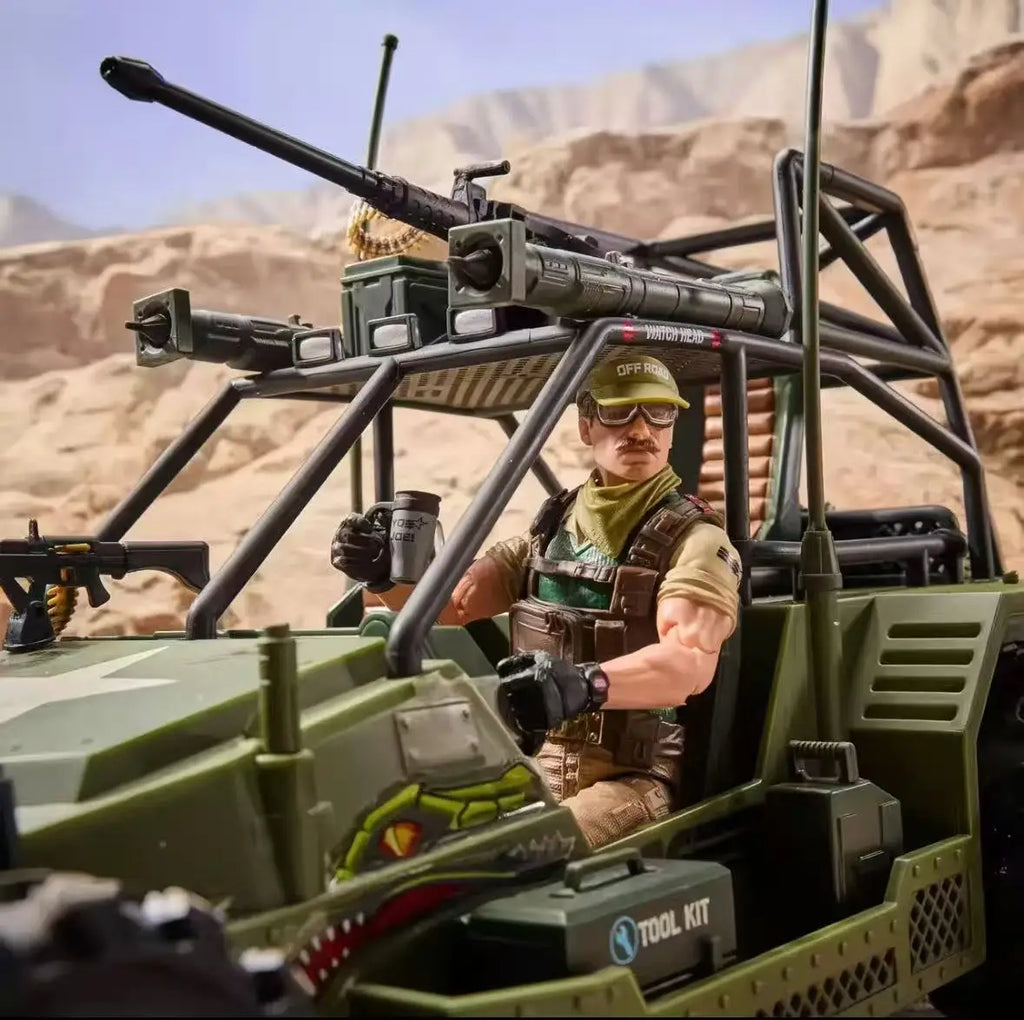 In Stock G.I. Joe GI Joe Classified Series 6" 171 Crankcase AWE Striker 4WD Vehicle SDCC Action Figure Model Toy Hobby Gift