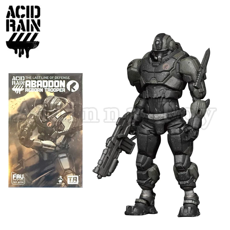 Acid Rain 1/18 Action Figure FAV-A135 Abaddon Simupuppet P4 FAV-A136 Abaddon Reborn Trooper FAV-A137 Abaddon Immortal Anime Toy