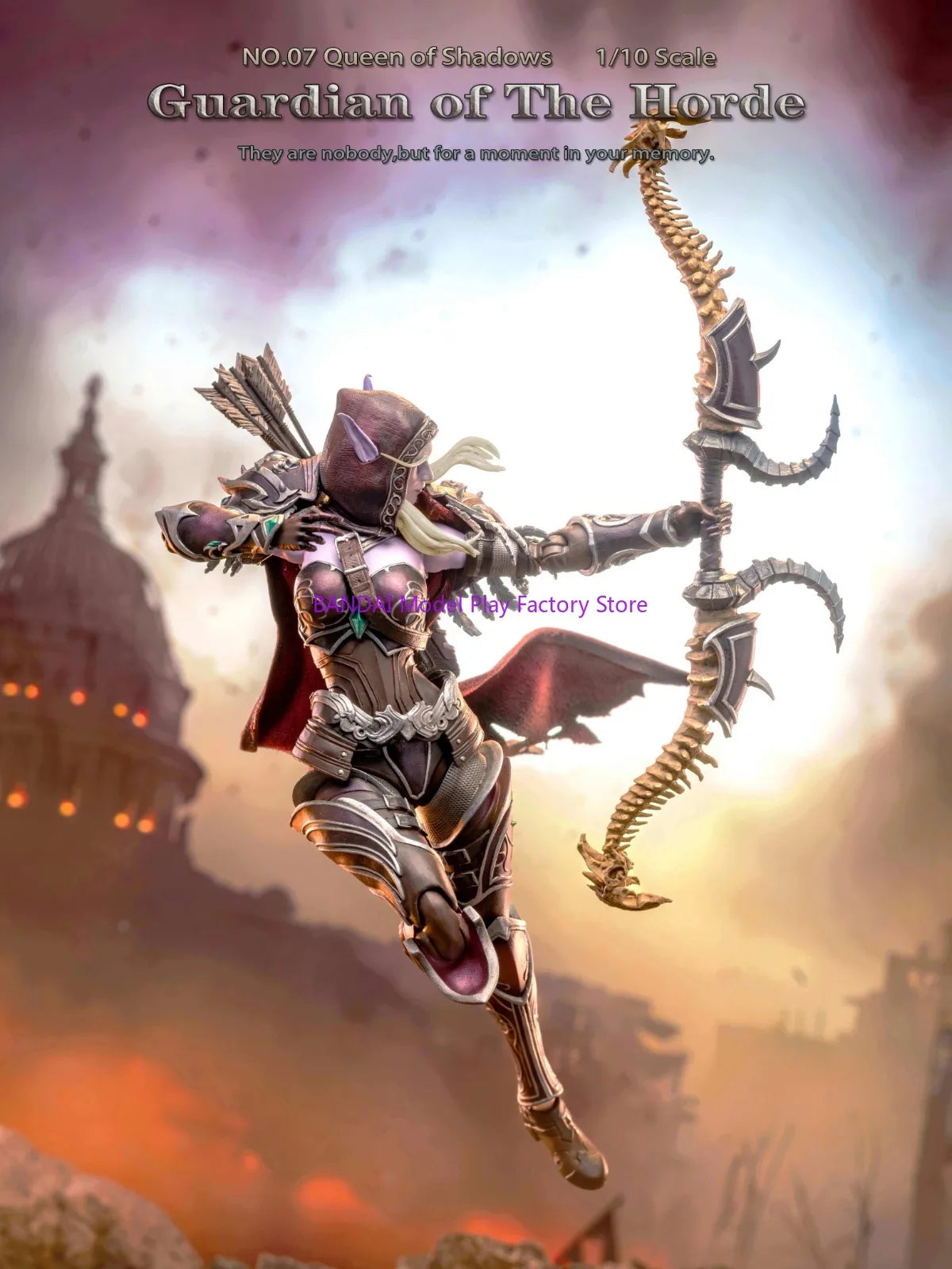Grey Knight Studio 1/10 Guardian of The Horde 07 Queen of Shadows Sylvanas Windrunner  Action Figures 【Pre sale in Q2 2025】