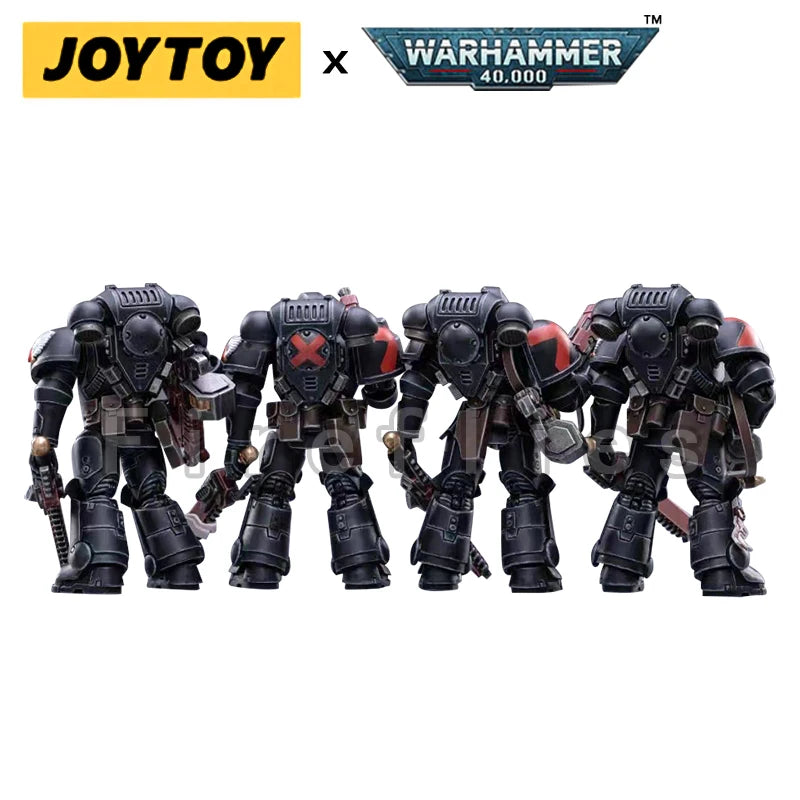 1/18 JOYTOY Action Figure (4PCS/SET) Blood Angels Death Company Anime Collection Model Toy