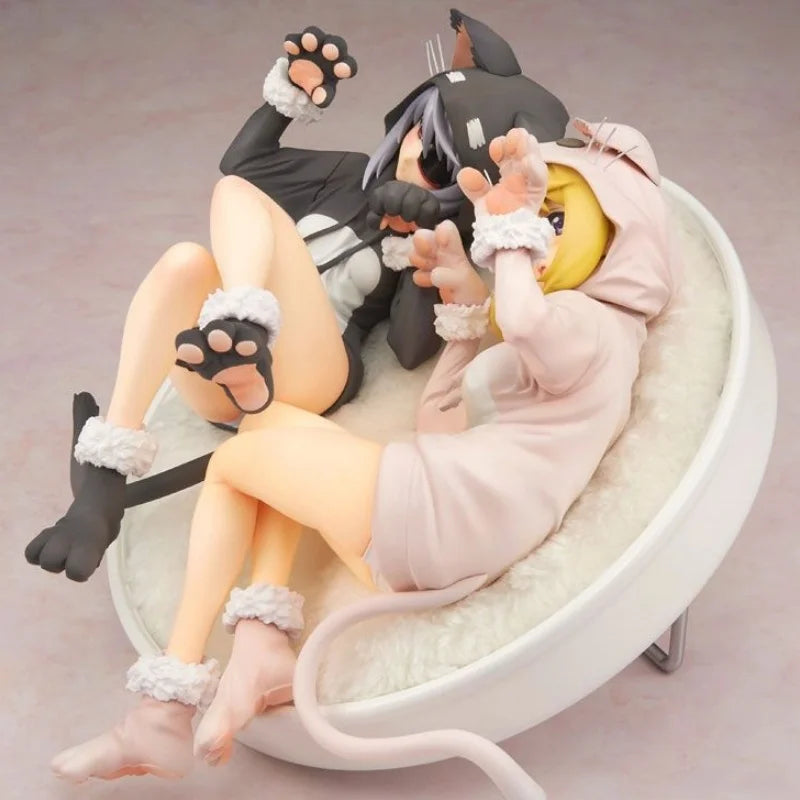 22 см Infinite Stratos Лаура Бодевиг Шарлот Дюноа Аниме момиче Фигура Модел Статуя Колекция Декорация на плот Орнаменти Играчки