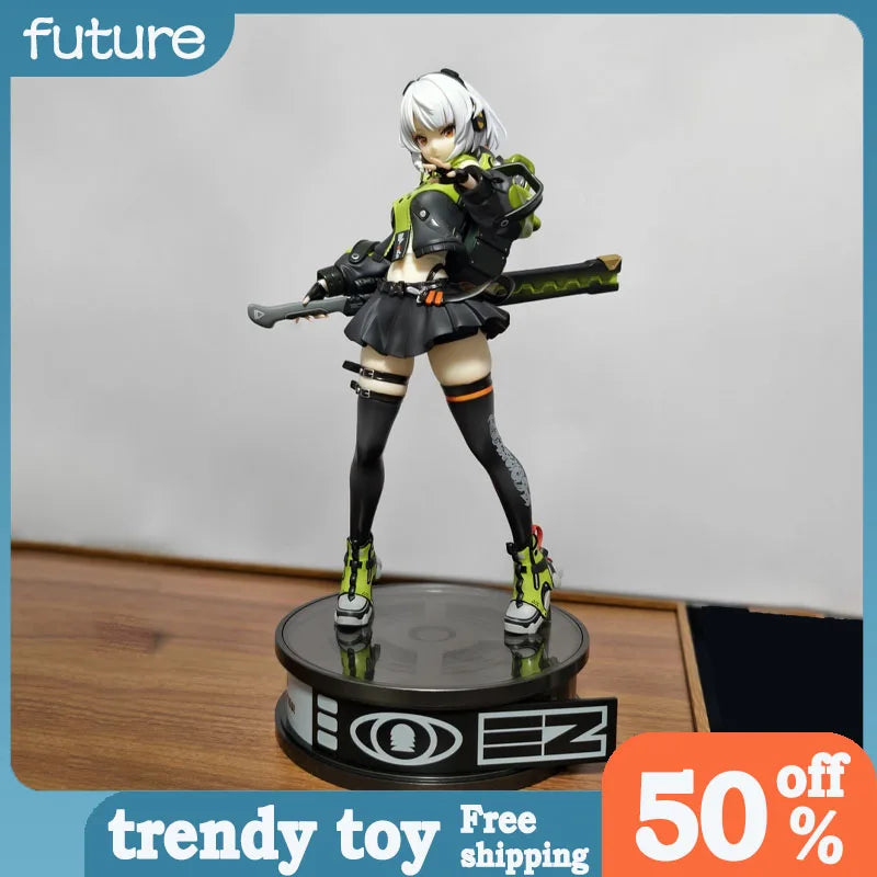 In Stock Official Genuine 28cm Zenless Zone Zero Figure Anby Demara Anime Collectible Model Desktop Decorations Holiday Gift Toy