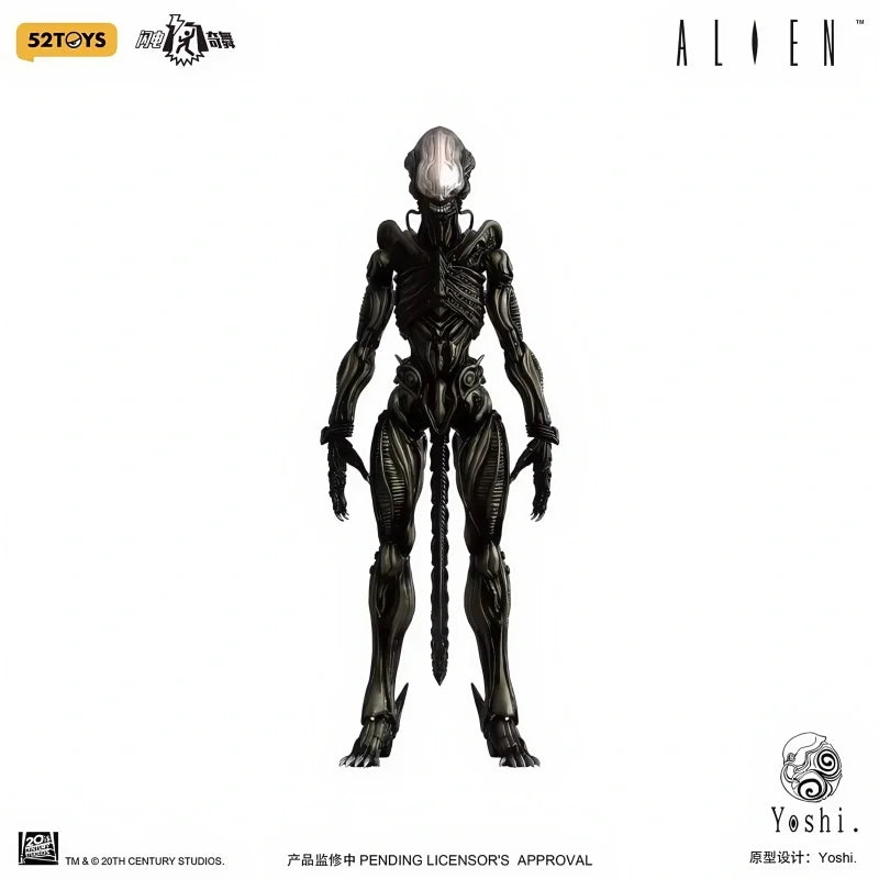 In Stock 52 toys 1/12 Lightning Dance Yoshi Alien Action Figure Articulated Collection Alien Xenomorph Super Movable Model Ship