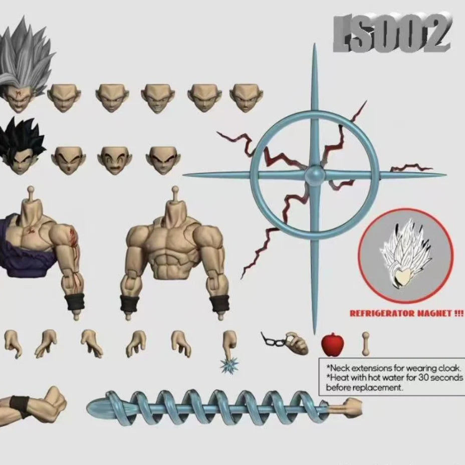 Ls Studio Ls003 Dragon Ball Z Sh Figuarts Son Gohan Shf Super Saiyan Beast Gohan Super Hero Action Figure Pvc Model Toy Gifts