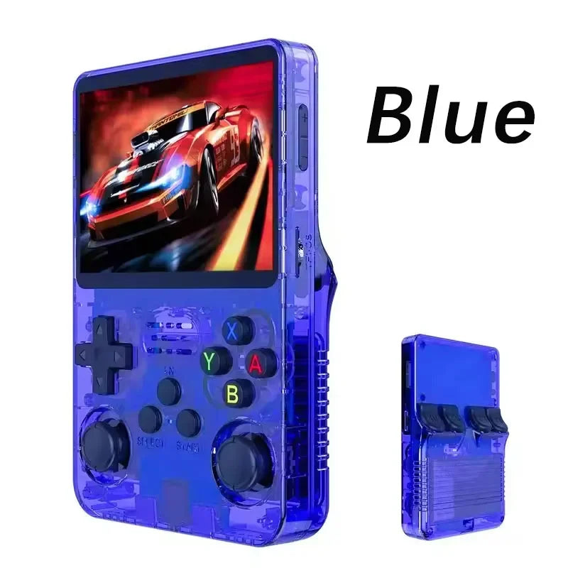 Open Source R36S Retro Handheld Video Game Console Linux System 3.5 Inch IPS Screen Portable Pocket Video Player 64GB 128G Games