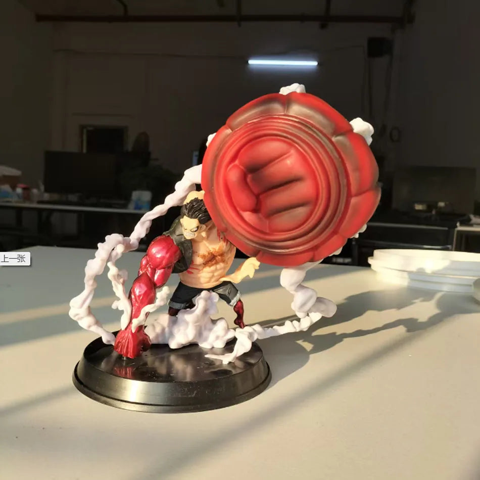 22cm Gear 4 Luffy Statue One Piece GK Figuras Anime One Pieces Model Collectible Action Figure Doll Manga Figurine Gift for Kids