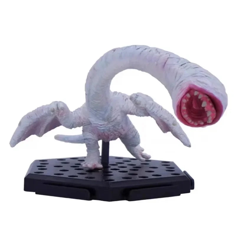Monster Hunter World Iceborne Action Figure PVC Model, Nergigante Tigrex Basarios Dragon Collectible Decoration Toy for Adults
