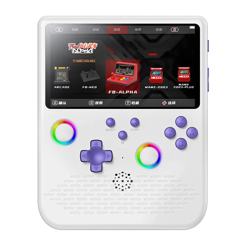 Retro Handheld Games Console Portable Retro Gaming Console Linux System 5.0-inch IPS Screen HD Output 64GB 20000+ Retro Games