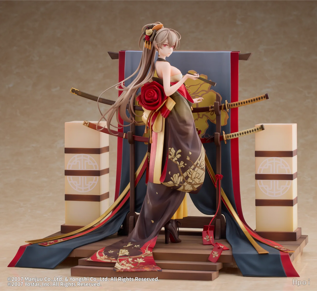 【SF】In Stock Original WINGS INC Azur Lane Jean Bart New Year's Sword Première Neige 1/7 Scale Figures Model Anime Collection