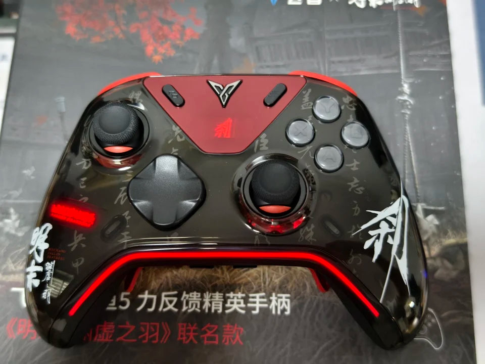 Salesl Flydigi  Apex 5 WUCHANG  Fallen Feathers  Limited 3-Mode Game Controller RGB Light Strip Color Interactive Display PC NS