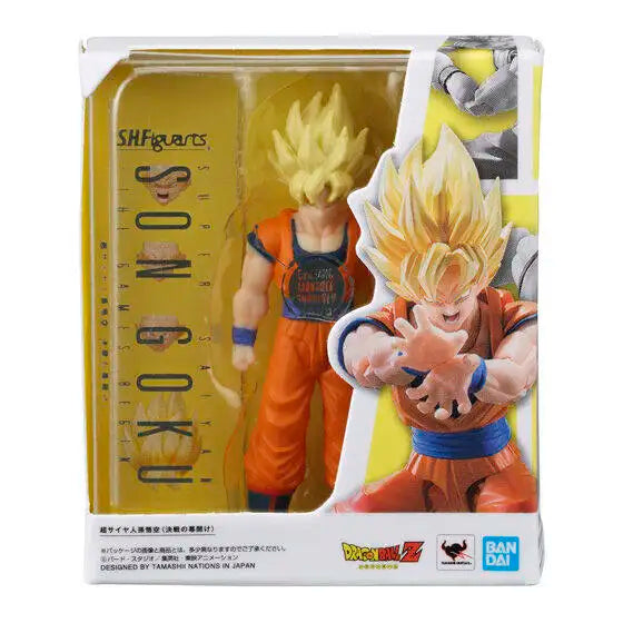 Bandai Dragon Ball S.H.Figuarts Miniature Collection Son Goku Vegeta Gohan Future Trunks Ssj Anime Figures Birthday Toy Gifts