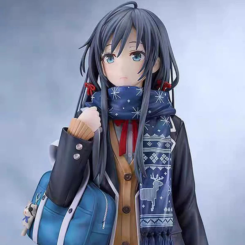26cm My Teen Romantic Comedy Snafu Yukinoshita Yukino School Uniform Anime Figure Model Statue Collection Decoration Ornament