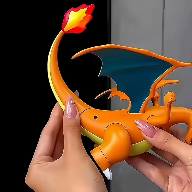 Creative Cartoon Treasure Cute Fire-Breathing Dragon Humidifier Children'S Desktop Ornaments Toys Small Dolls Hand-Made Gifts
