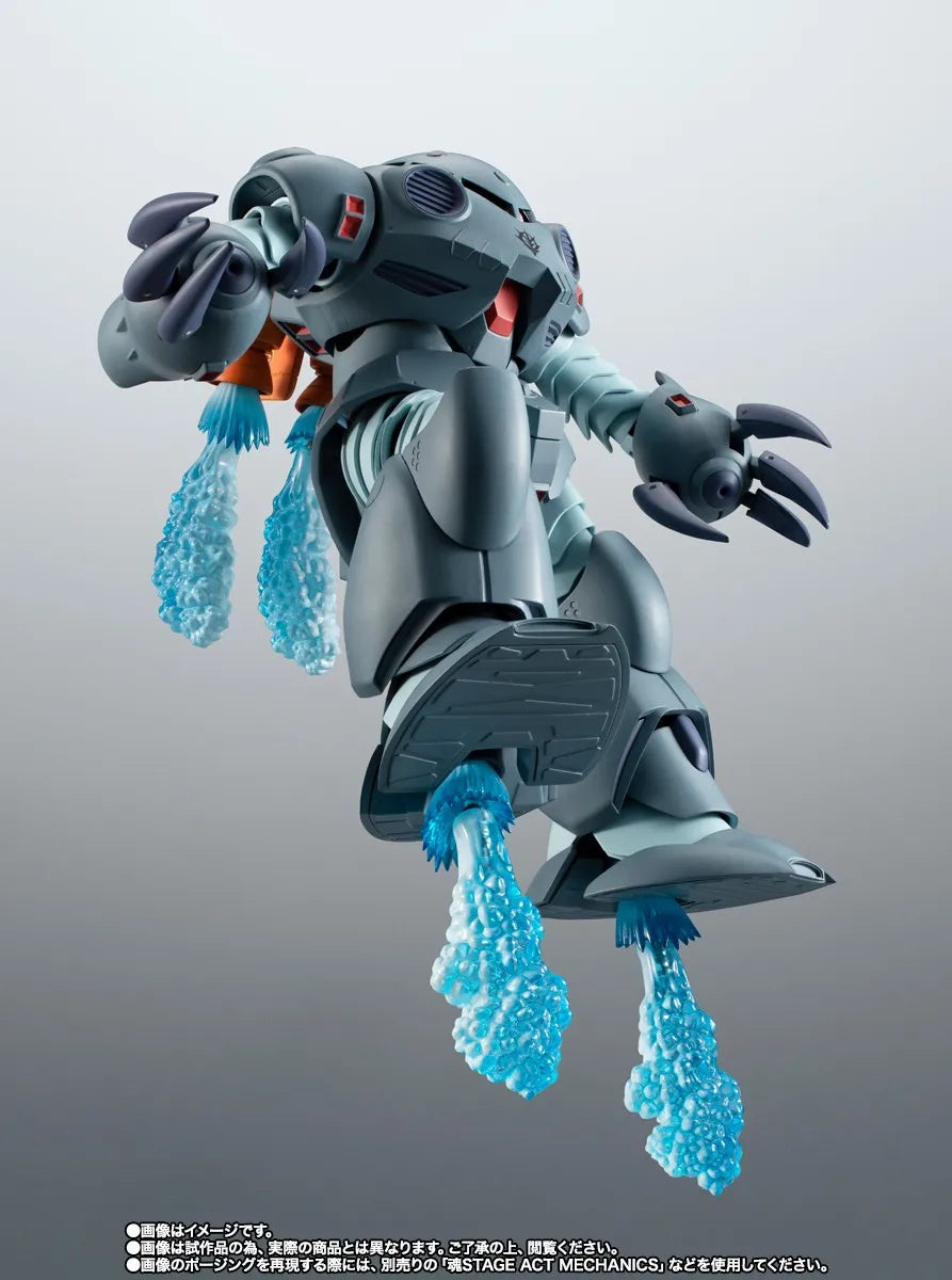 In Stock Genuine BANDAI ROBOT SPIRITS MSM-07E Experiment Zgok Figure Anime Mobile Suit Gundam 0080 War in Your Pocket Model Toy