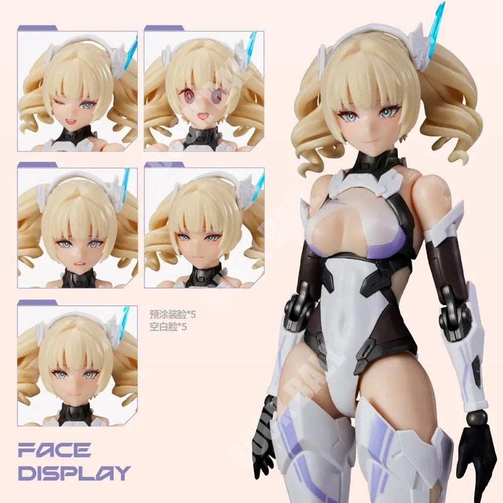 NEW MS GENERRL FALCON Assembly Model Kit Girl MECHA BREAK 1/10 VALRAVN UBP-RO2T WEAPONRY Action Figures Collectible Toys Gift