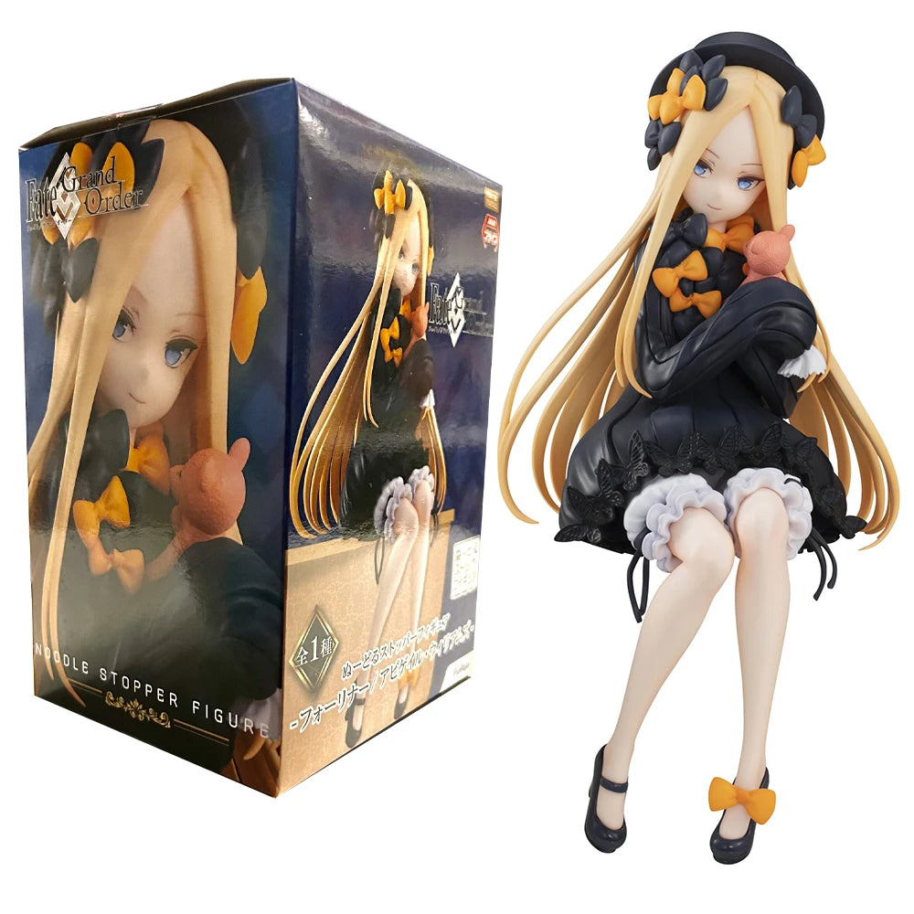 15CM Anime Fate/Grand Order Abigail Williams Figure Noodle Stopper Figure Sitting Model Toy Gift Collection Action Figure