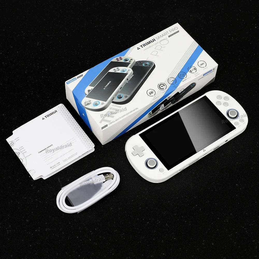 64G 128G 256G Portable Handheld Video Game Console 4.96'' IPS Screen Joystick RGB Lighting Smart Pro Retro Handheld Game Player