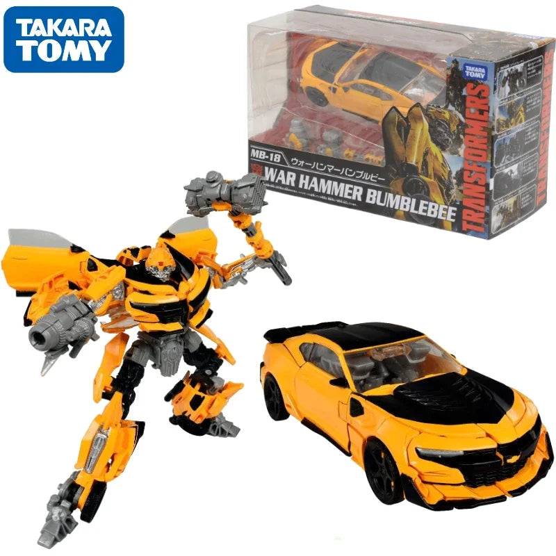 In Stock Transformers MB Movie Best Series Regular Edition MB-18 Bumblebee Action Anime Collectible Figure Birthday Gift