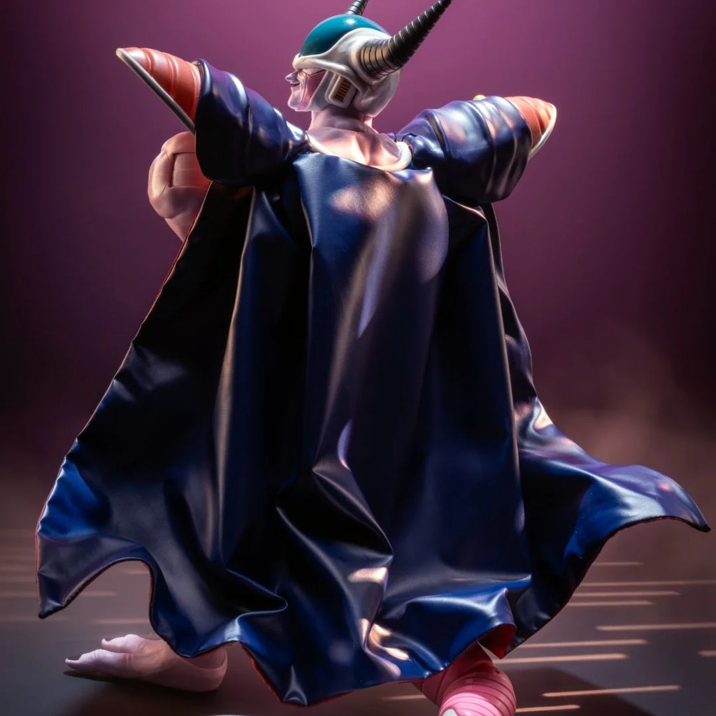 Dragon Ball SHF Anime NEW Handmade King Cold Father of the Frieza cloak clothes Built In Iron Wire Is Suitable for 1/12 Toys ﻿
