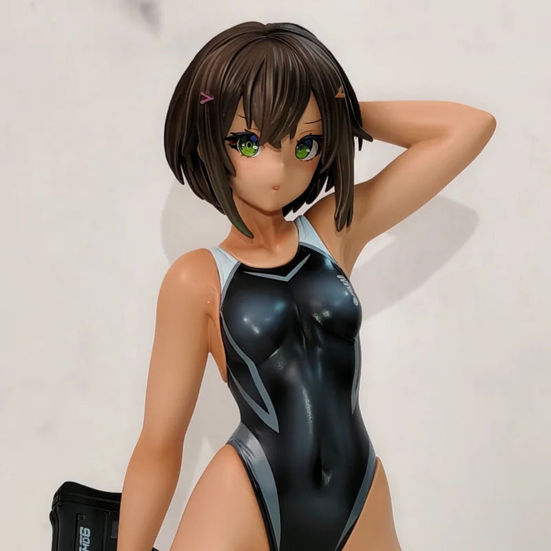 In Stock  Amakuni Arms Note Minister Of Swimming Department Swimsuit Anime Beautiful Girl Figures Gk Model Collectibles Toys