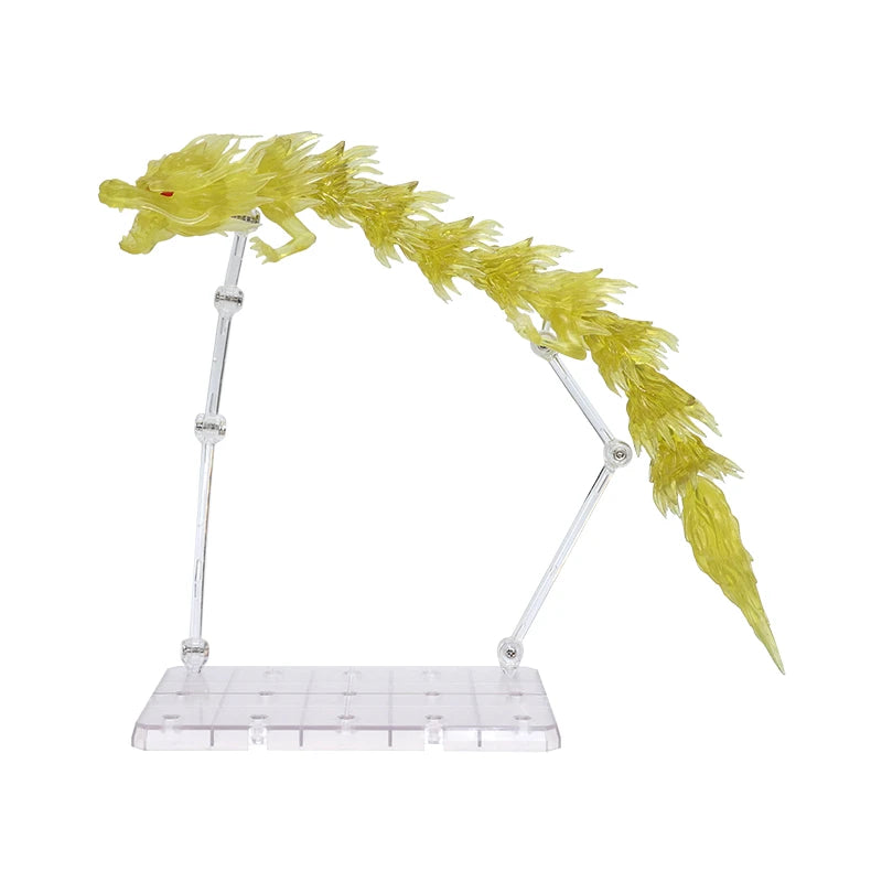 Shenron Action Figure Special Impact Effect Lightning Flame Explosion DIY Assembly Display Bracket Model Decoration Toy Gifts