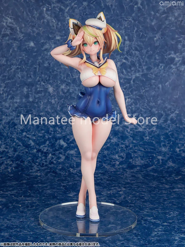  AmiAmi x AMAKUNI Original PHANTASY STAR ONLINE 2 es Cool Breeze Gene 1/7 PVC Action Figure Anime Model Toys Doll Gift