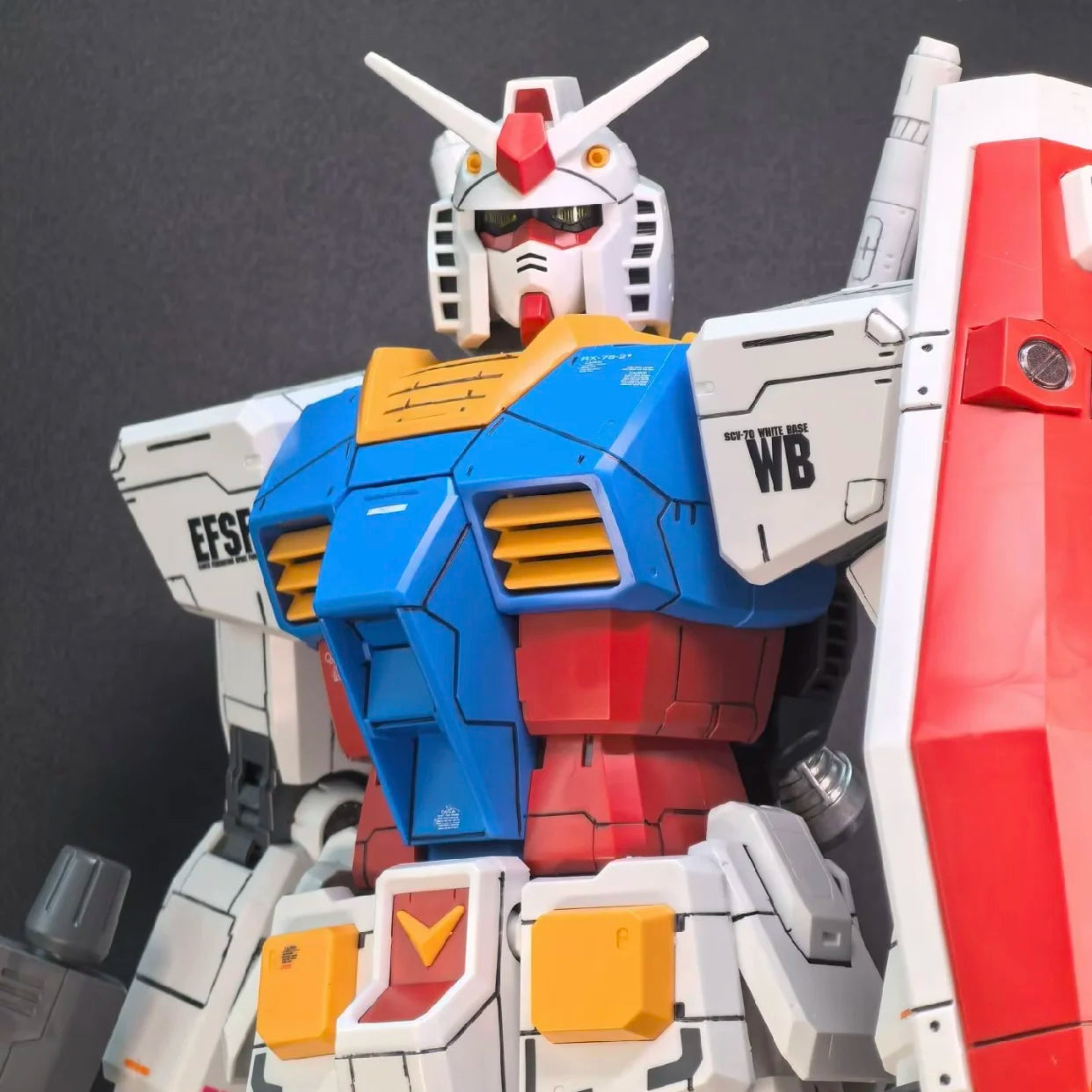 Daban 1/48 Mega Assembly Model Rx782 Domestic Mechanical Suit Toy Collectible Gift Suitable For Ages 4 And Above