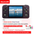 ANBERNIC RG353M Handheld-Spielkonsole aus CNC-gefräster Aluminiumlegierung, unterstützt Dual-OS (Android 11 + Linux), 5G, WLAN 4.2, Bluetooth, 3,5-Zoll-IPS-Display