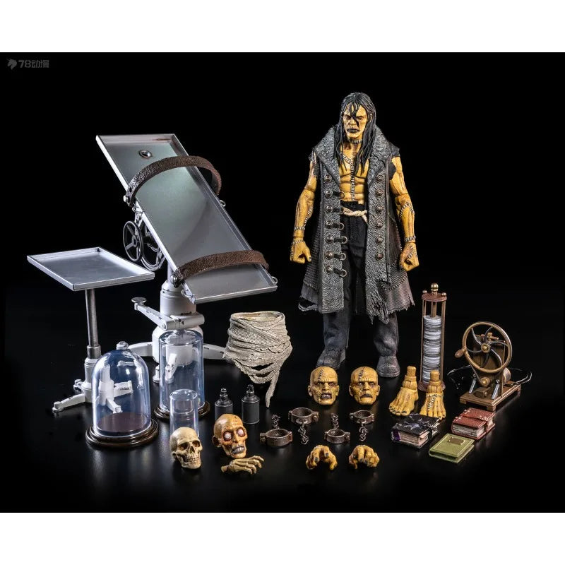 Four Horsemen Studios Genuine Figura Obscura Series Frankenstein and The Christmas Spirit of The Past: A Mobile Model Toy