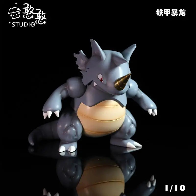 Pokemon Rhydon 1/10 GK 151 large size Anime Action Figure Model Toys Gift for Birthday