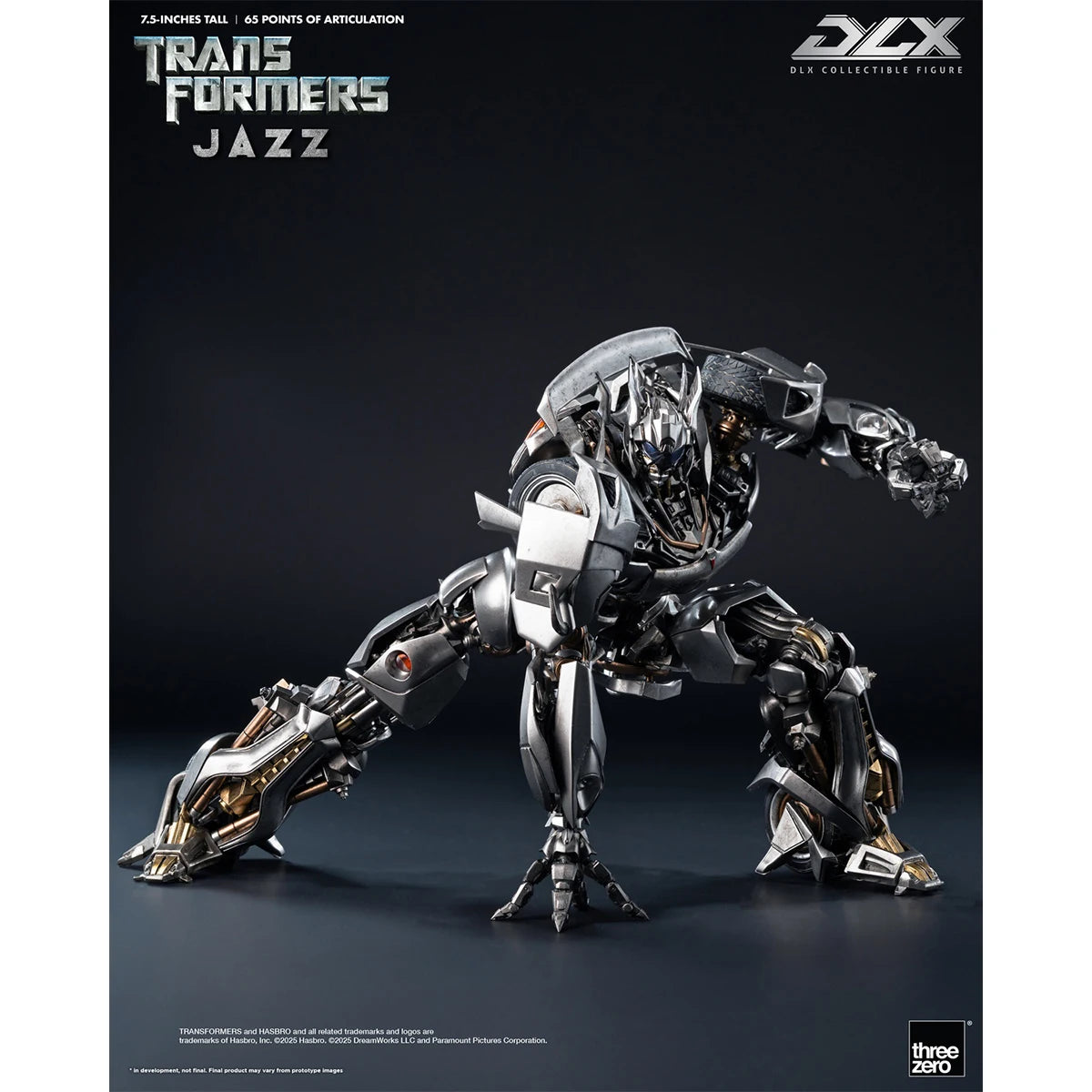 HIPLAY Threezero Transformer DLX Jazz 3Z10460W0 Action Figure
