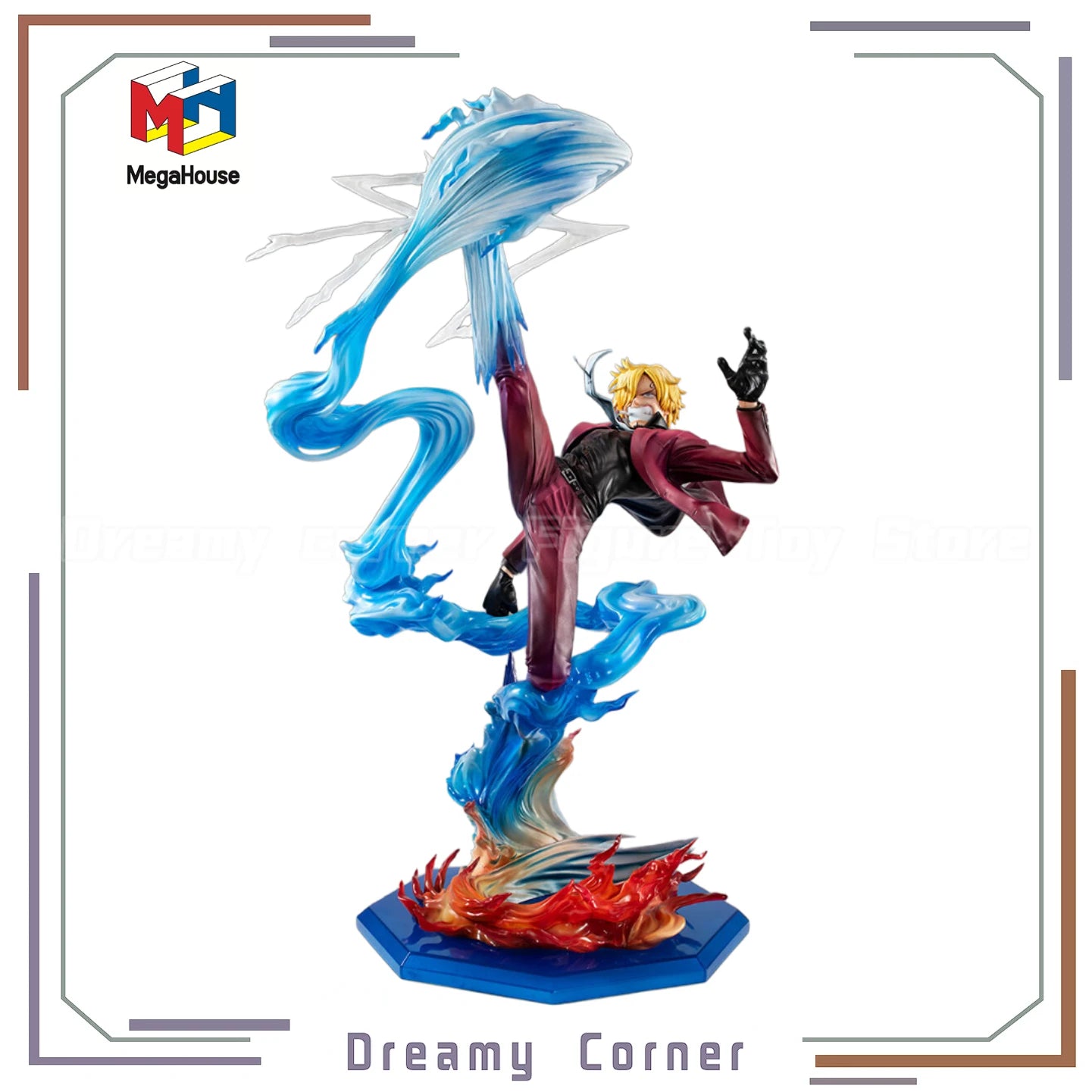 【In Stock】Mega House POP ONE PIECE Sanji Anime Figure Model