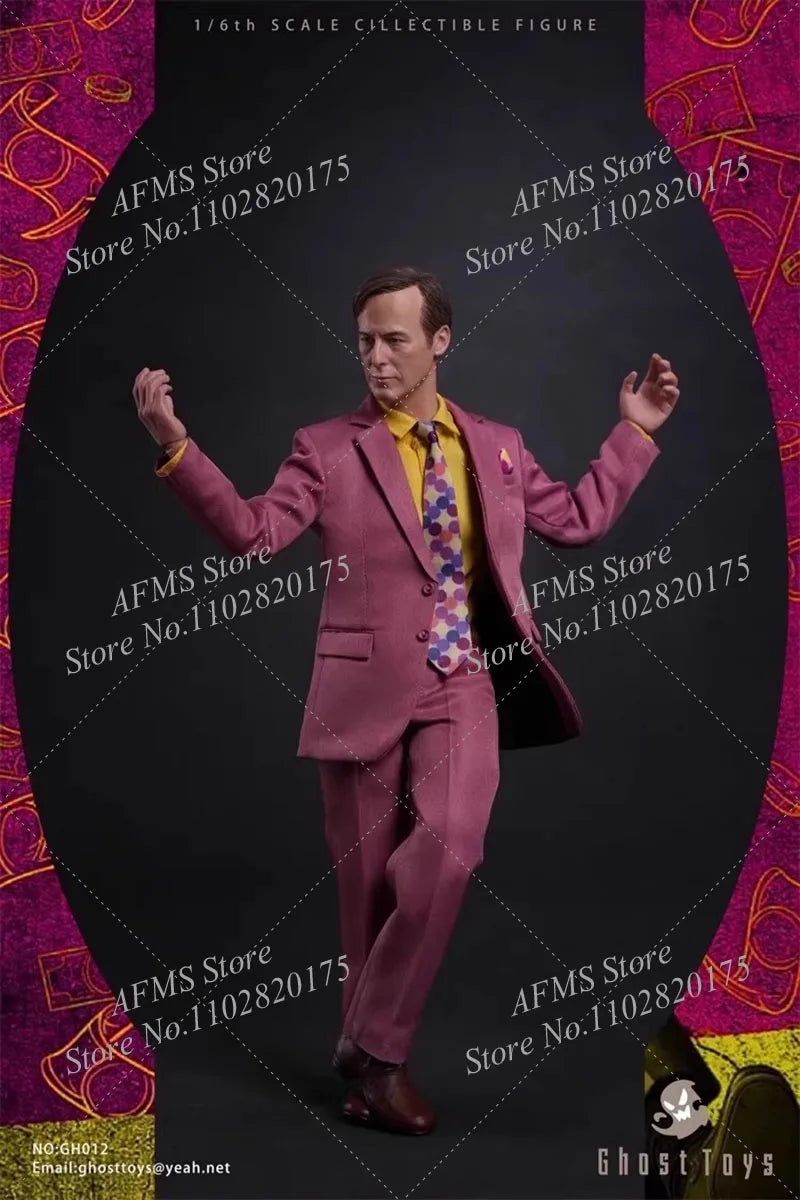 Ghost toys GH-012 1/6 Scale Collectible Figure Cunning Lawyer Saul Full Set 12Inch Men Soldier Action Figure Model