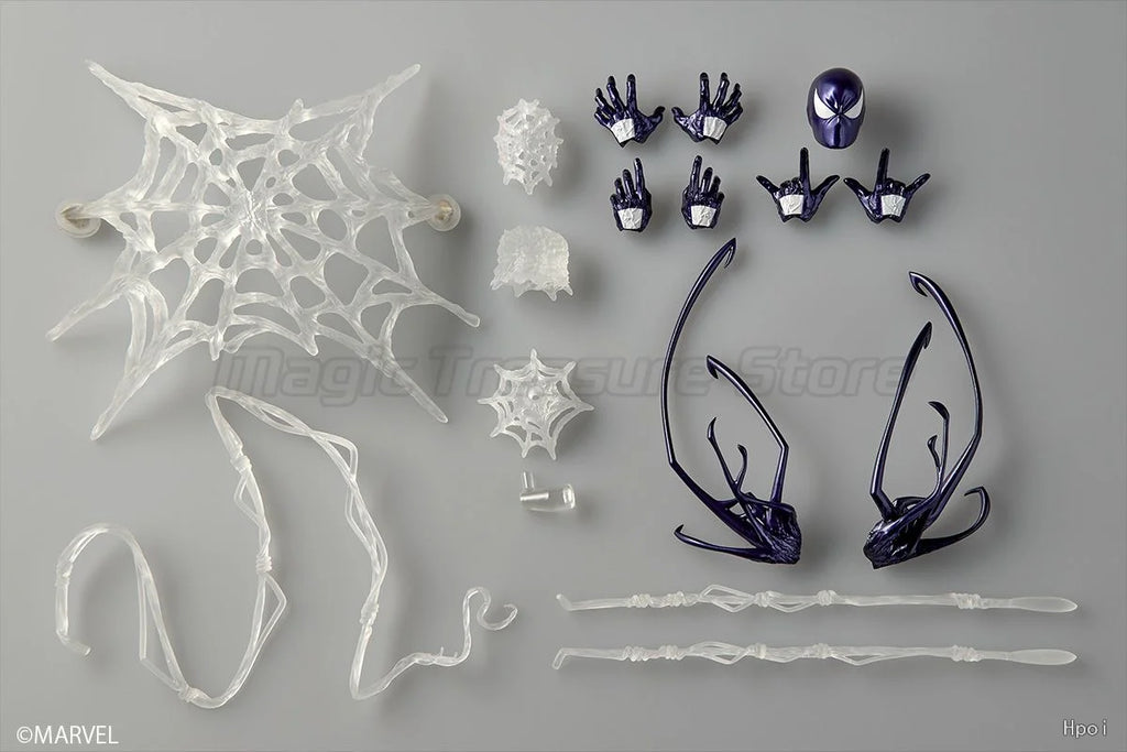 【MT】Pre-sale KAIYODO Revoltech MARVEL VENOM SPIDER-MAN Symbiote Spider-Man Purple Version Action Figure