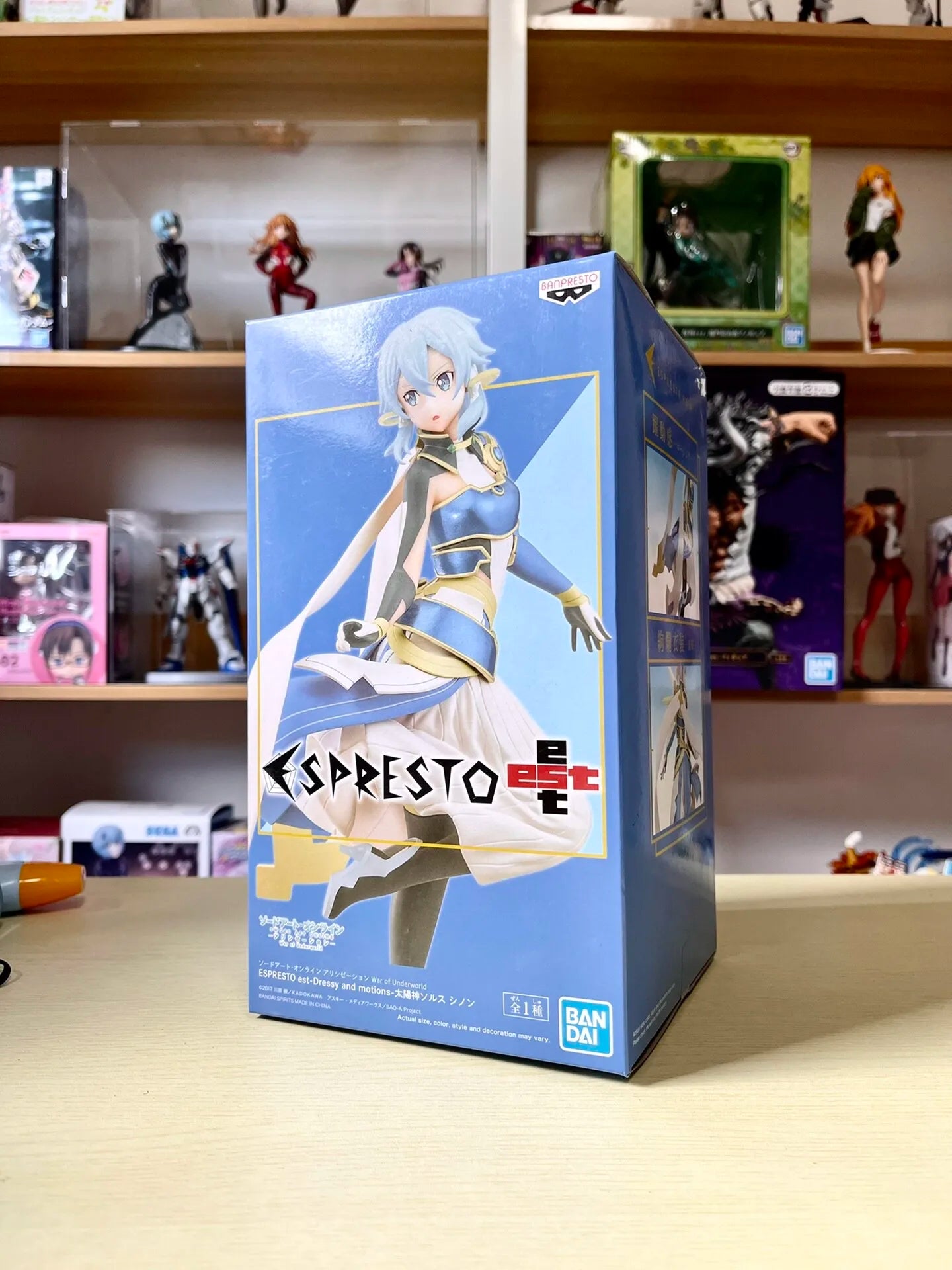 Instock Bandai Banpresto Prize Figure Sword Art Online Blind Box Kirito (Kazuto Kirigaya) & Asuna (Asuna Yuuki) Models